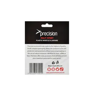 Σφυρίχτρα με πλαστικό κορδόνι Precision image-1
