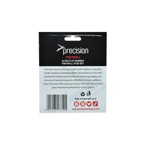 Ensembles de crampons de football en caoutchouc Precision Ultra Flat (x12) image-1