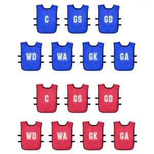 Chasuble de netball en maille enfant Precision (x7) image-1