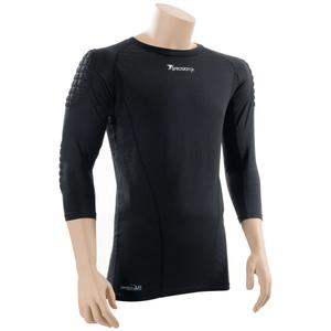 prg053xs-padded-goalkeeper-undershirt-precision-black