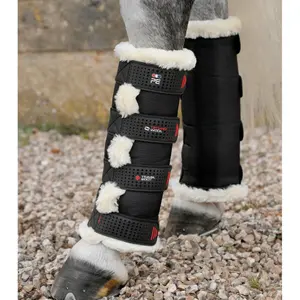 Closed Front Horse Gaiters Premier Equine Techno Wool image-3