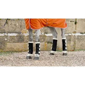 Closed Front Horse Gaiters Premier Equine Techno Wool image-4