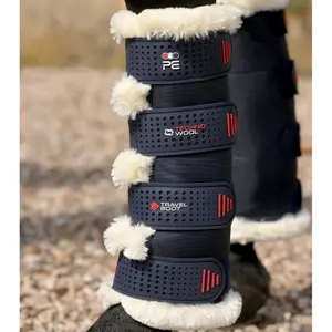 Closed Front Horse Gaiters Premier Equine Techno Wool image-2