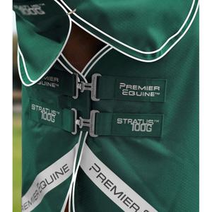 Outdoor paardendeken met halsbedekking Premier Equine Stratus 600D Series 100g image-3