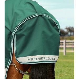 Outdoor paardendeken met halsbedekking Premier Equine Stratus 600D Series 100g image-5