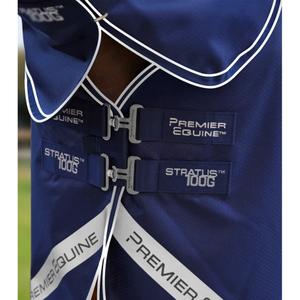Outdoor paardendeken met halsbedekking Premier Equine Stratus 600D Series 100g image-3