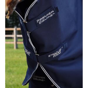 Outdoor  Blanket with neck cover Premier Equine Stratus 600D Series 200g image-1