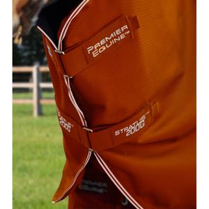 Outdoor  Blanket with neck cover Premier Equine Stratus 600D Series 200g image-1