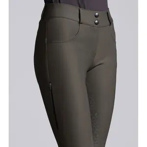 Pantaloni da equitazione full grip da donna Premier Equine Elixir image-2