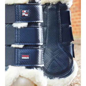 Horse gaiters with wool lining Premier Equine Air-Tech Techno image-2