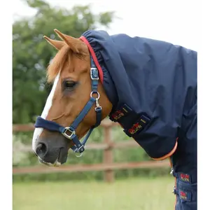 Outdoor paardendeken met halsbedekking Premier Equine Titan Storm 450 g image-1