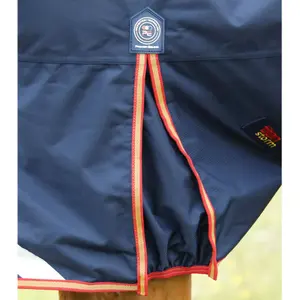 Outdoor paardendeken met halsbedekking Premier Equine Titan Storm 450 g image-3