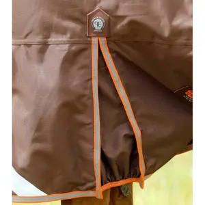 Coperta da esterno per cavalli con copricollo Premier Equine Titan 300 g image-3