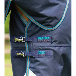 Outdoor-Decke mit Halsteil Premier Equine Titan 200 g image-2