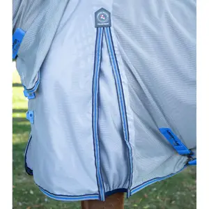 Mesh flyswatter with neck cover Premier Equine Combo image-3