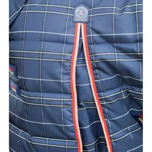 Horse stable blanket for horse with neck cover Premier Equine Domus 400 g image-1