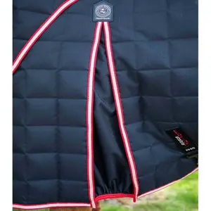 Horse stable blanket with neck cover Premier Equine Lucanta 200g image-3