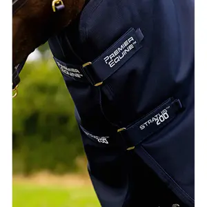 Capa de exterior com proteção para o pescoço Premier Equine Stratus 1200 Series Classic 200g image-1