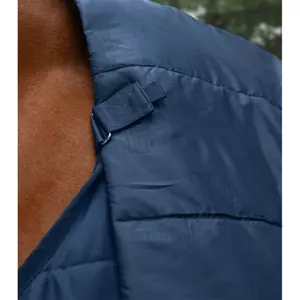 Paardenstaldeken met halsbedekking Premier Equine Stratus 400g image-3