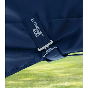 Paardenstaldeken met halsbedekking Premier Equine Stratus 400g image-4