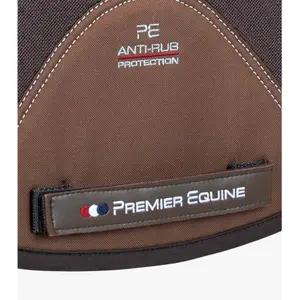 Anti-schok merinowollen dressuurdeken Premier Equine CC Air-Tech Square image-4