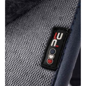 Shock-absorbing dressage saddle pad made of merino wool Premier Equine CC Air-Tech Square image-3