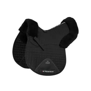 Tapis de selle amortisseur mouton synthétique intégré Premier Equine GP/Jump Numnah image-0