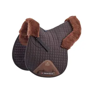 Tapis de selle amortisseur mouton synthétique intégré Premier Equine GP/Jump Numnah image-0