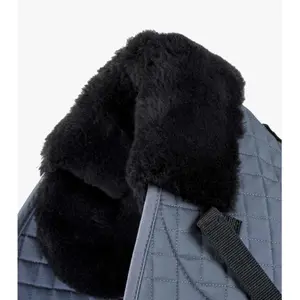 Synthetic sheepskin saddle pad Premier Equine GP/Jump Numnah image-1