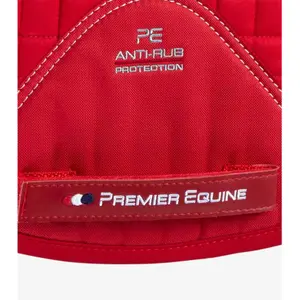 Integrierte dämpfende Sattelunterlage aus synthetischem Schafsfell Premier Equine GP/Jump Numnah image-4