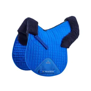 Synthetic sheepskin saddle pad Premier Equine GP/Jump Numnah image-0
