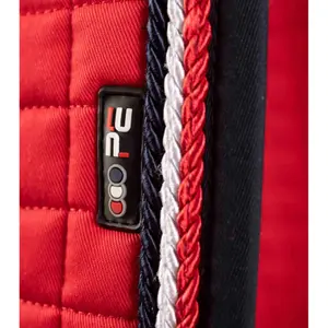Cotton horse Dressage saddle pad Premier Equine CC European Square image-1