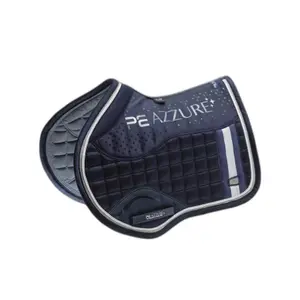 Anti-slip satin saddle pad for horses Premier Equine Azzure