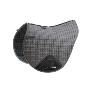 Saddle pad for horses in plain cotton Premier Equine Close Contact X- Country image-0