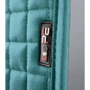 dressage saddle pad  in plain cotton Premier Equine Close Contact image-1