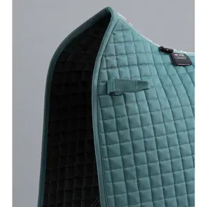 dressage saddle pad  in plain cotton Premier Equine Close Contact image-2
