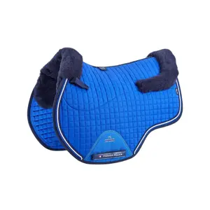 Integrierte dämpfende Sattelunterlage aus synthetischem Schafsfell Premier Equine Pony Merino image-0