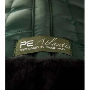 Satin and wool horse saddle blanket Premier Equine Atlantis CC image-1