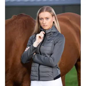 Casaco com capuz feminino Premier Equine Arion image-1