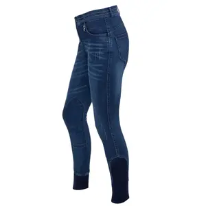 Pantalon équitation en jean femme Premier Equine Roxy image-0