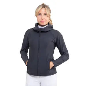 Chaqueta técnica de equitación para mujer con capucha Premier Equine Destino image-0