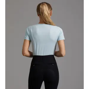 Damska bawełniana koszulka do jazdy konnej Premier Equine Chiaro image-2