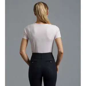 Damska bawełniana koszulka do jazdy konnej Premier Equine Chiaro image-2