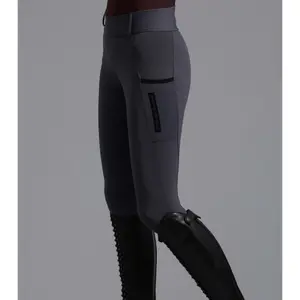 Damskie legginsy jeździeckie z pełną przyczepnością Premier Equine Concerto image-3