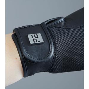 Guanti da equitazione in pelle e rete Premier Equine Bordoni image-5