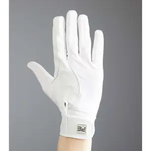 Gants de concours équitation en cuir et maille Premier Equine Bordoni image-1