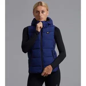 Women's Premier Equine Pavoni Hooded Puffer Vest