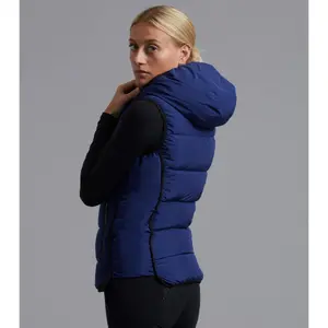 Women's Premier Equine Pavoni Hooded Puffer Vest image-2