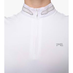 Camisa pólo de competição feminina Premier Equine Maria Diamante image-4