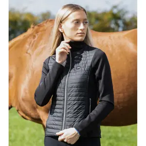 Veste équitation technique femme Premier Equine Elena Hybrid image-2
